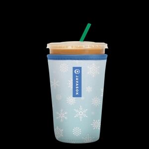 New Snowflake Java Sok Medium Winter Christmas Blue Cozy Javasok Sok-it